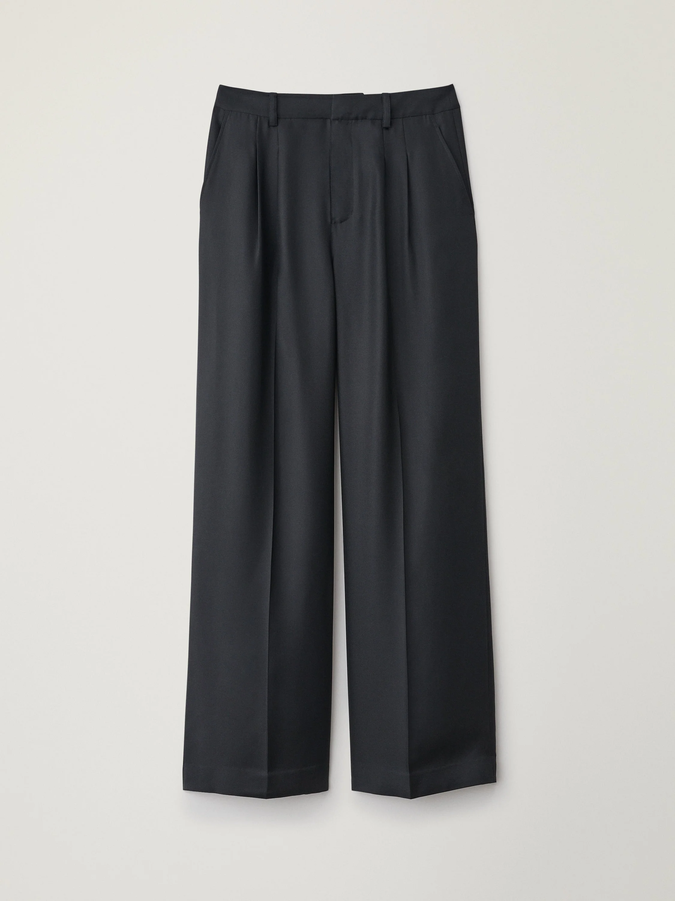 Tailored Wide Leg Trousers - Image 6