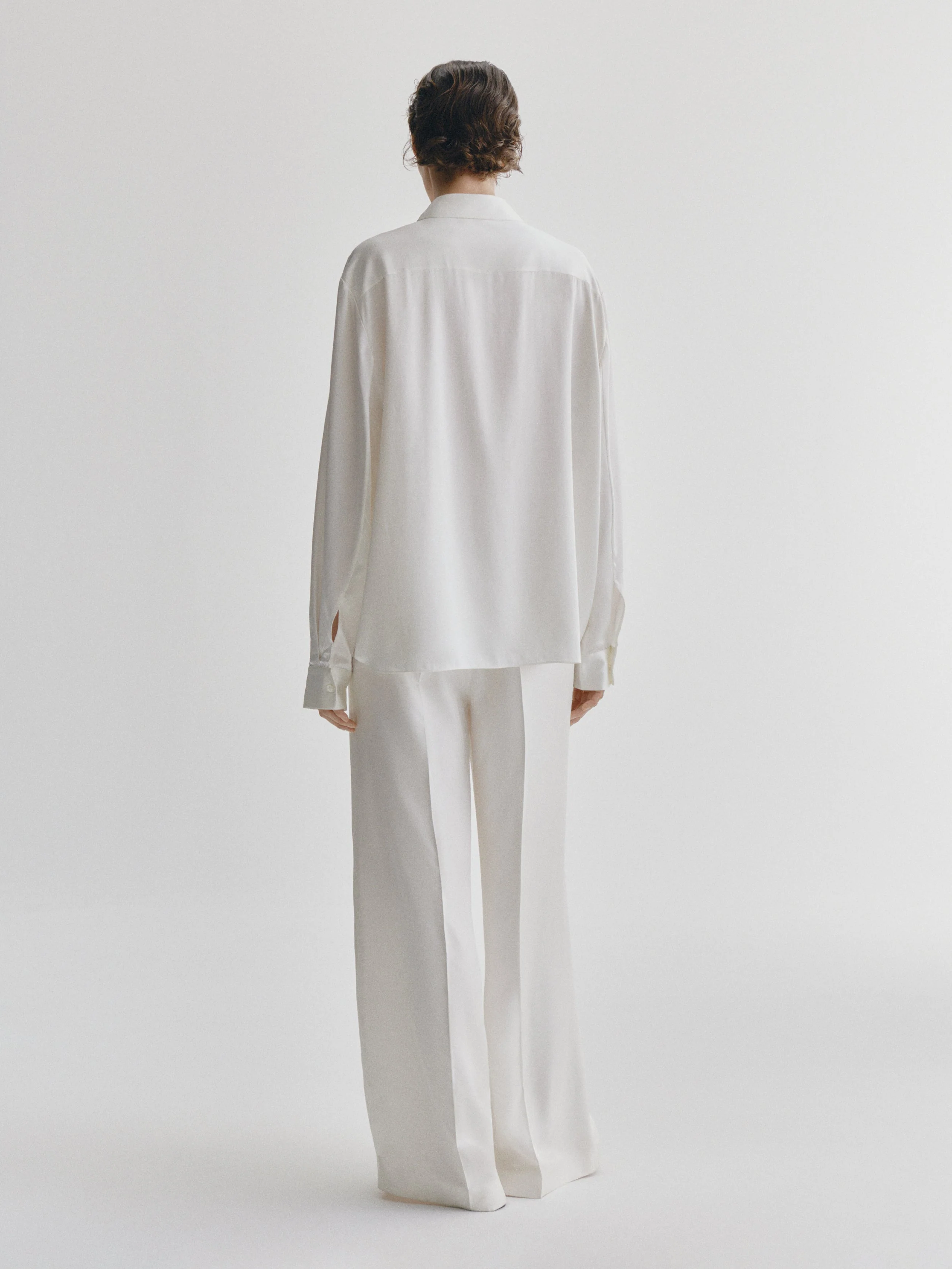 Tailored Wide Leg Trousers - Image 4